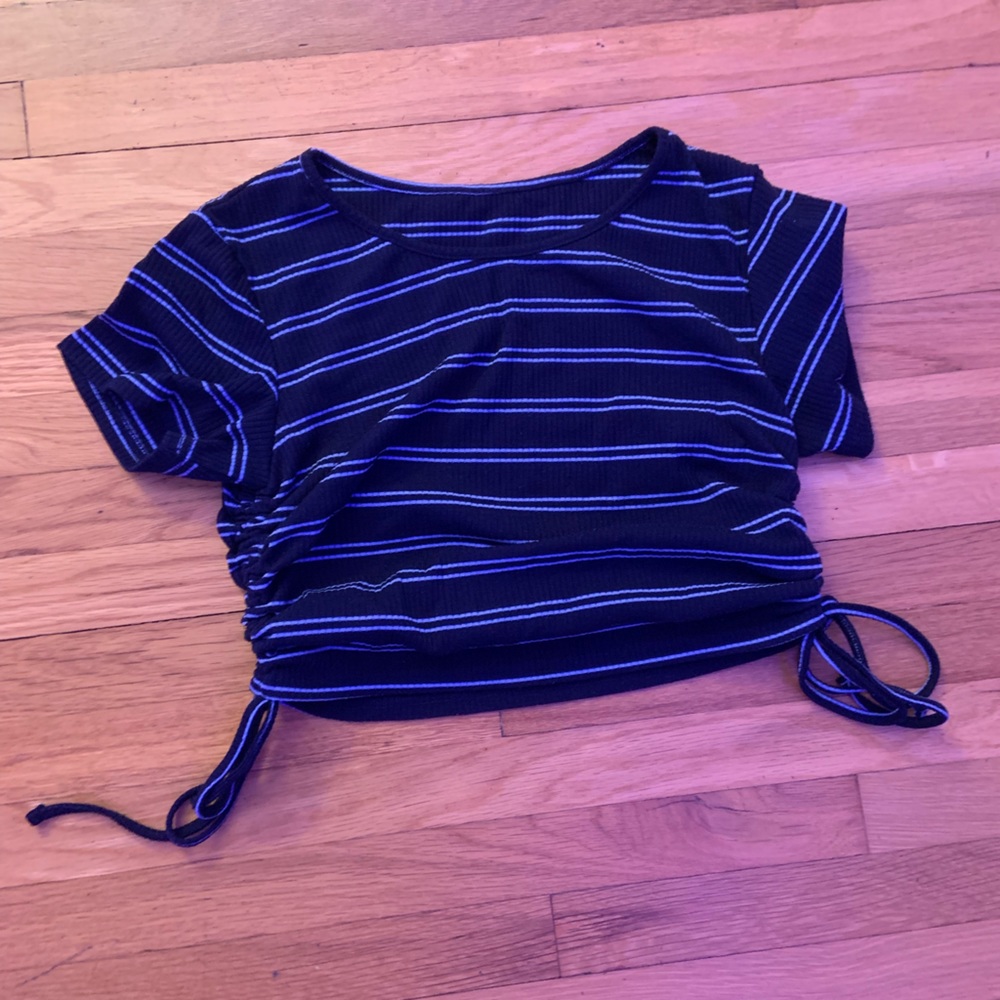 Striped Crop Top